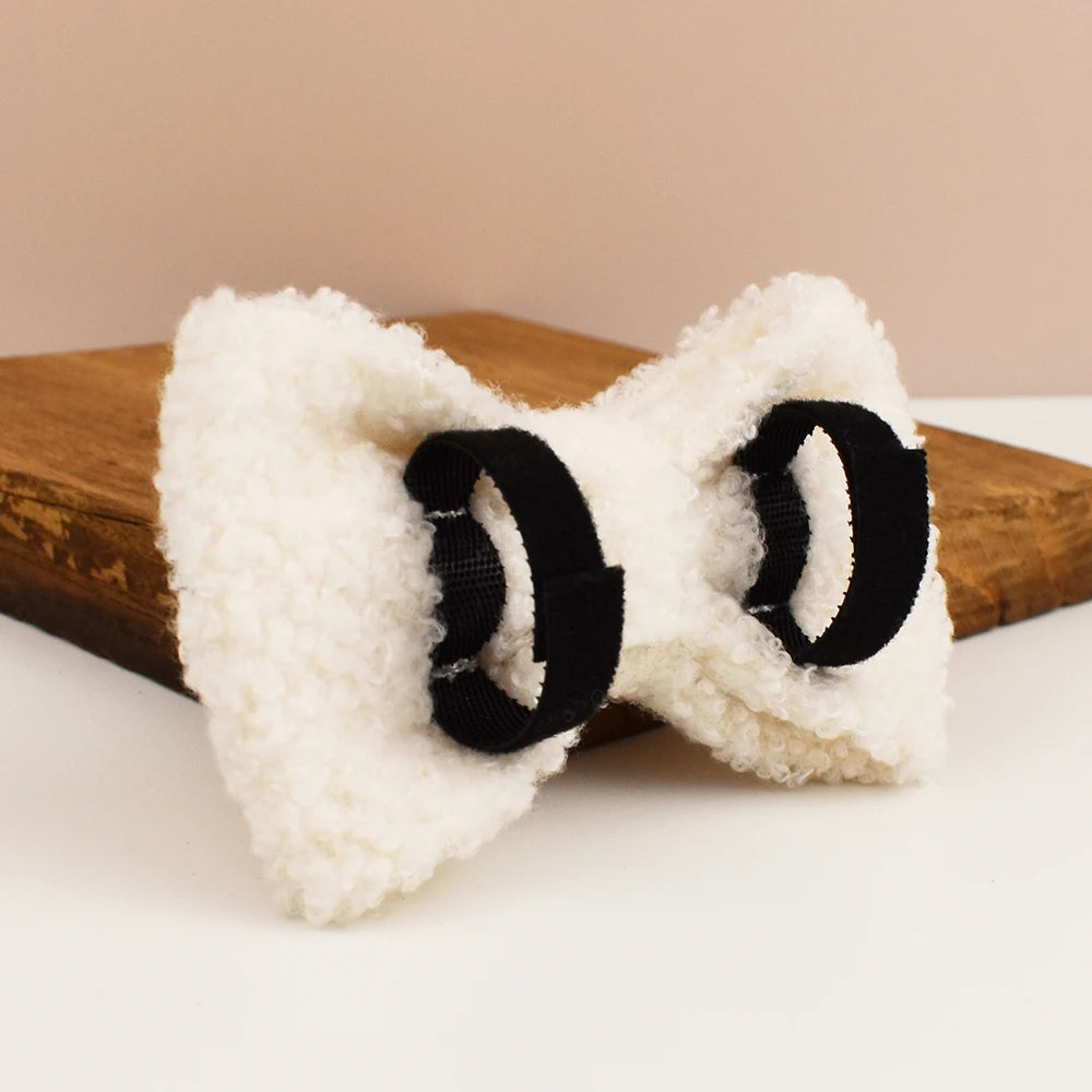 White Teddy Harness Set